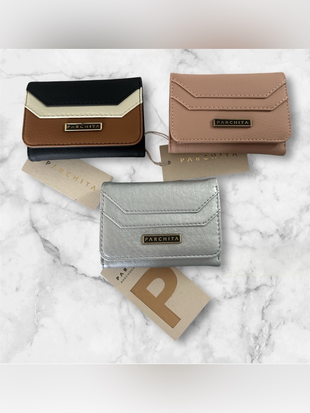 *Choose One* Small Parchita Leather Wallets NWT